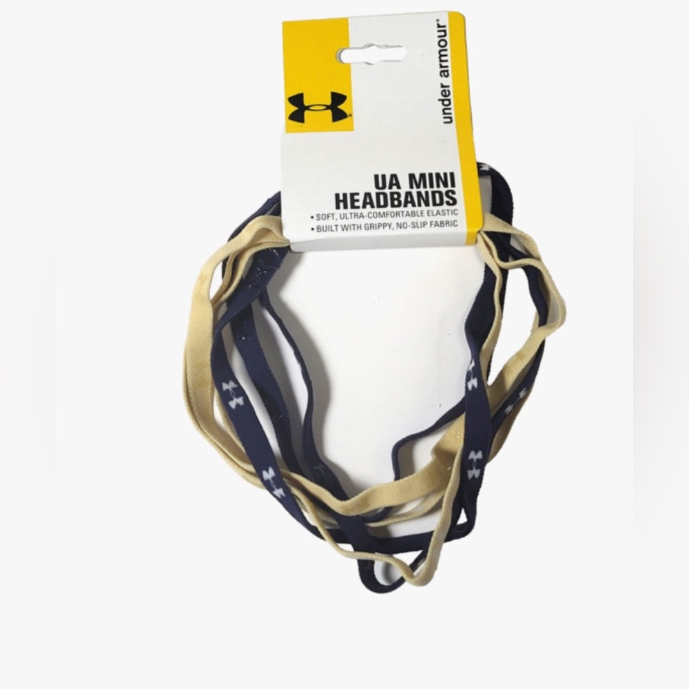 Under Armour Blue and Cream Mini Headbands